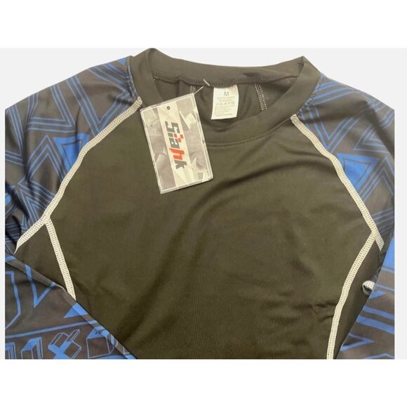 SIAHK Men's Athletic Compression Shirts Medium Quick Dry Moisture Wick‎ Workout - Picture 6 of 12